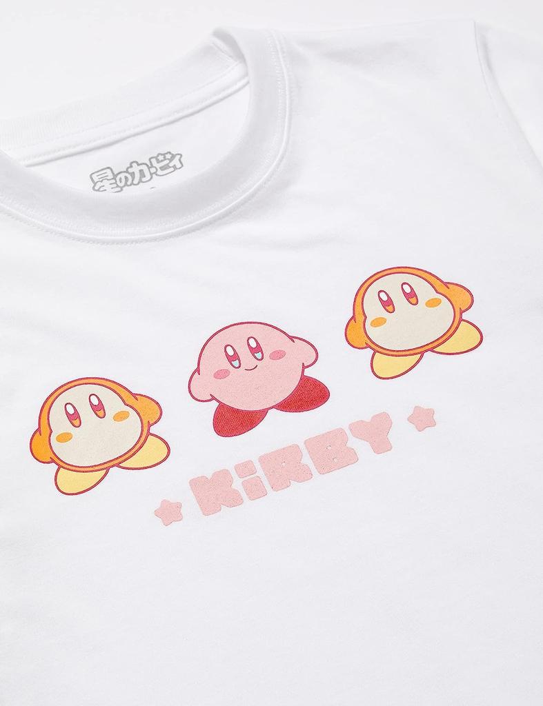 Kirby Star Trio Waddle Dee Short Sleeve White Kids' T-Shirt, 22863161,
