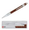 Шариковая ручка CARAN 849 Pop Line Chocolate Metal Can Regular Imported Product D'ACHE Oil based NF0849-752