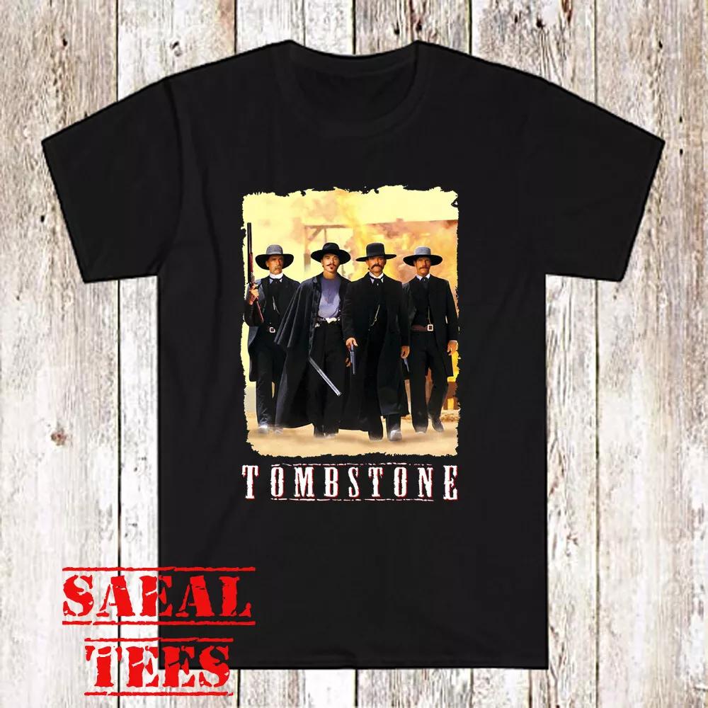 Tombstone Movie Huckleberry Men's Black Size S-5XL