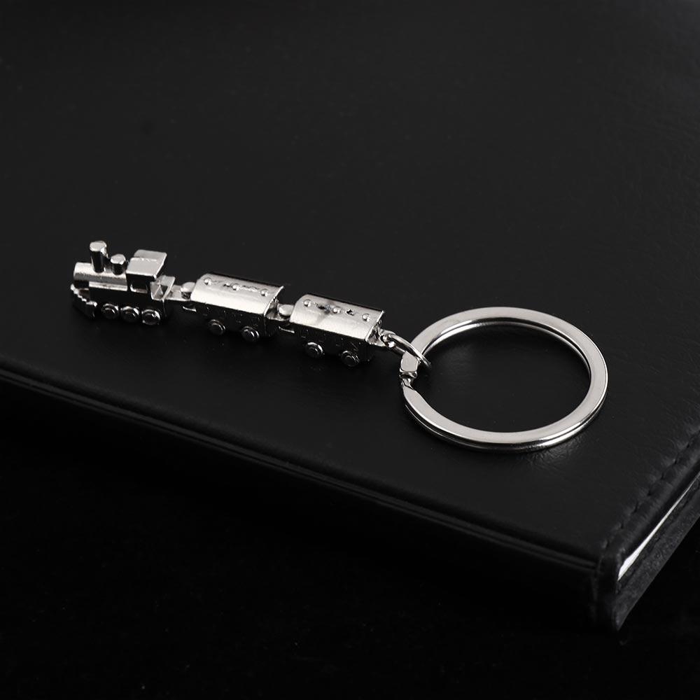 Train Model Movable Joint Train Keyring Metal Train Model Keychain  Girls