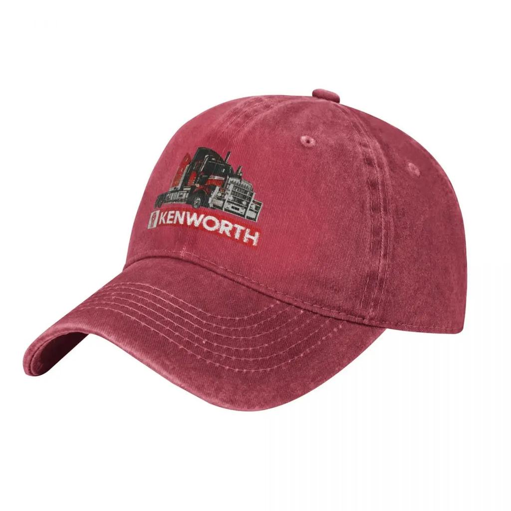 Kenworth Truck Peterbilt Camiseta Fashion Baseball Cap Peaked Mens Hat Womens Sun Hats