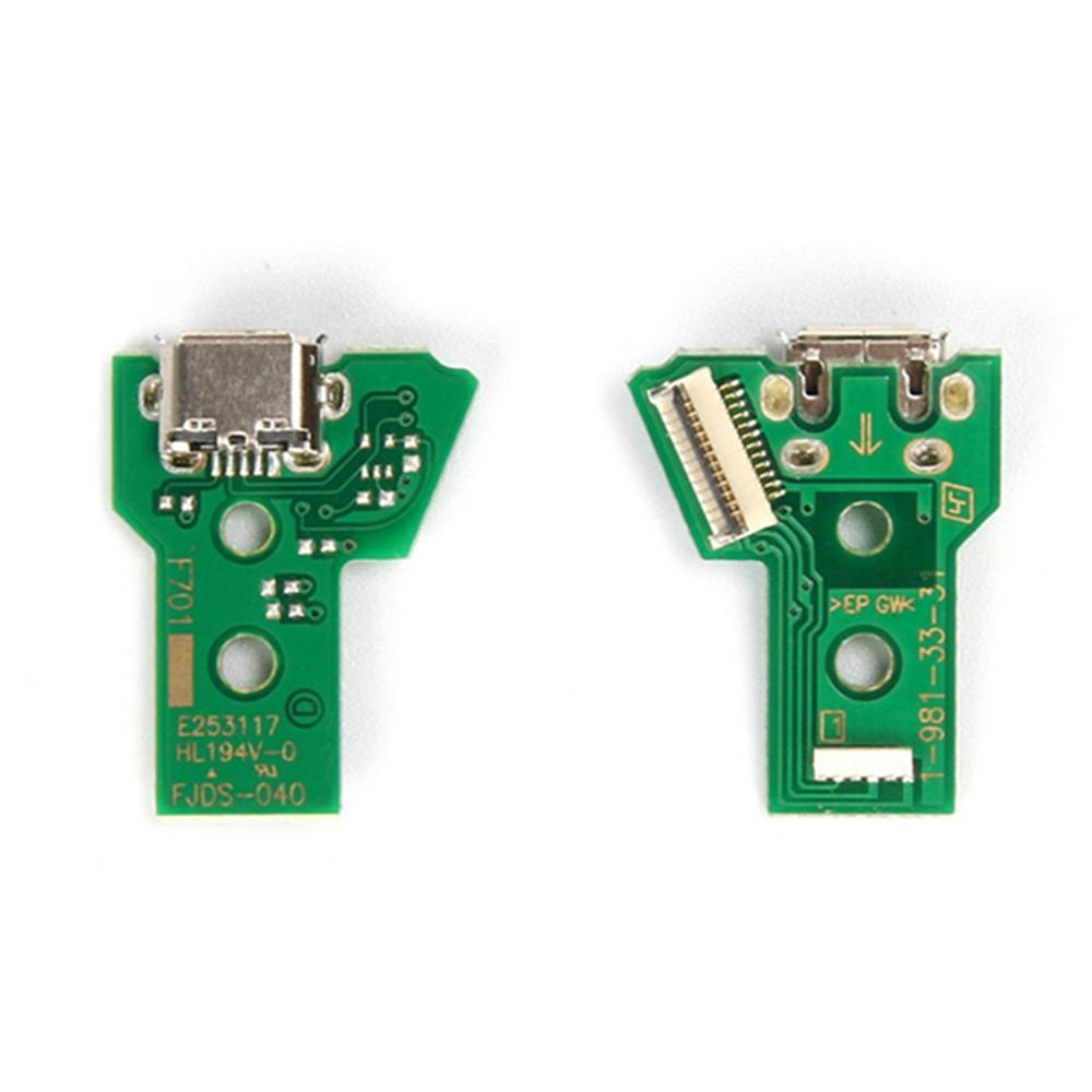 2 шт. Плата с разъемом порта USB для зарядки 12-контактный для Sony PS4 Pro Dualshock 4 JDS-040