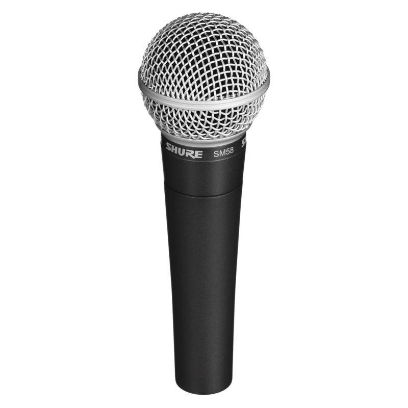 Shure SM58-LCE Microphone Dynamic XLR Black