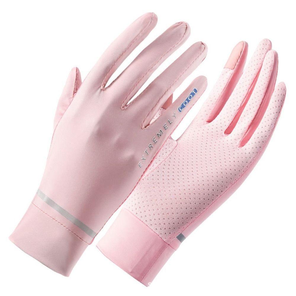 Sexy Cycling Equipment Outdoor Touch Screen Mitten Driving Sun Protection Gloves Sunscreen Gloves