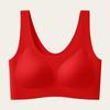 Women's Invisible Seamless Liquid Foundation Bra Underwear Female Vest Tube Top Push Up Bra M-XL