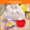 Heart Cloud Rainbow Plush Toy Keychain Stuffed Doll Pendant Decoration Cartoon