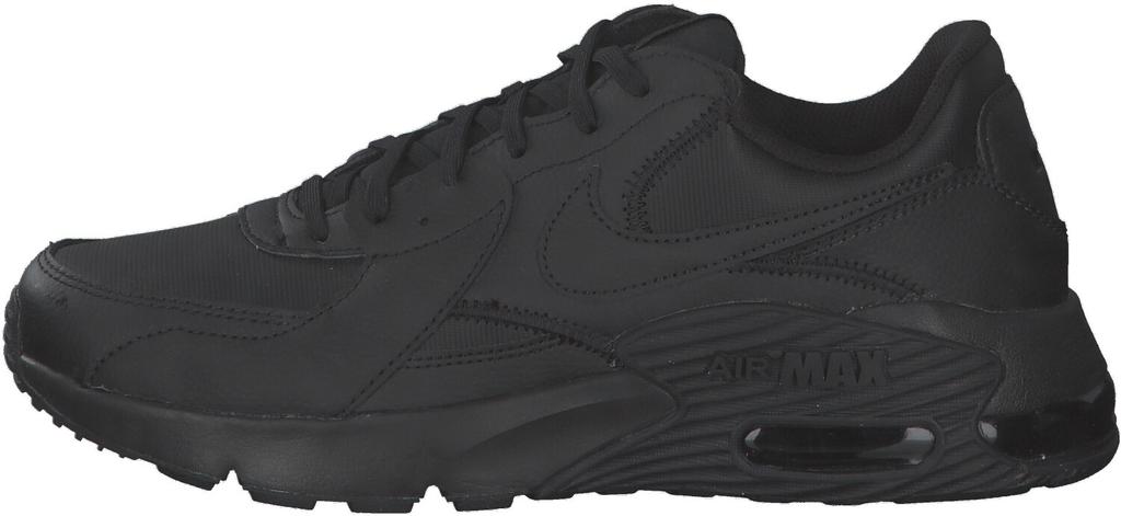Кроссовки Nike Air Max Excee Leather черный/черный/светло-дымчатый серый