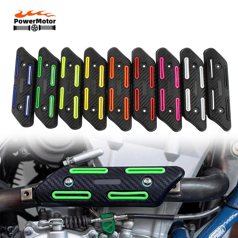 Motorcycle Exhaust Heat Insulation Protector Retrofit Motorbike Universal Anti-scalding Guard Exhaust Heat Insulation Guard