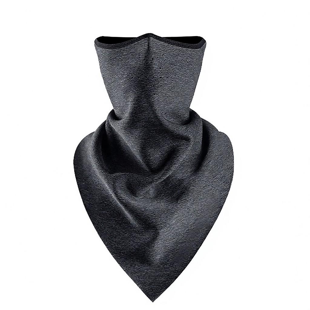 Cycling Face Cover Women Men Breathable Reflective Face Neck Warmer for Ice Fishing Camping Mountaineering