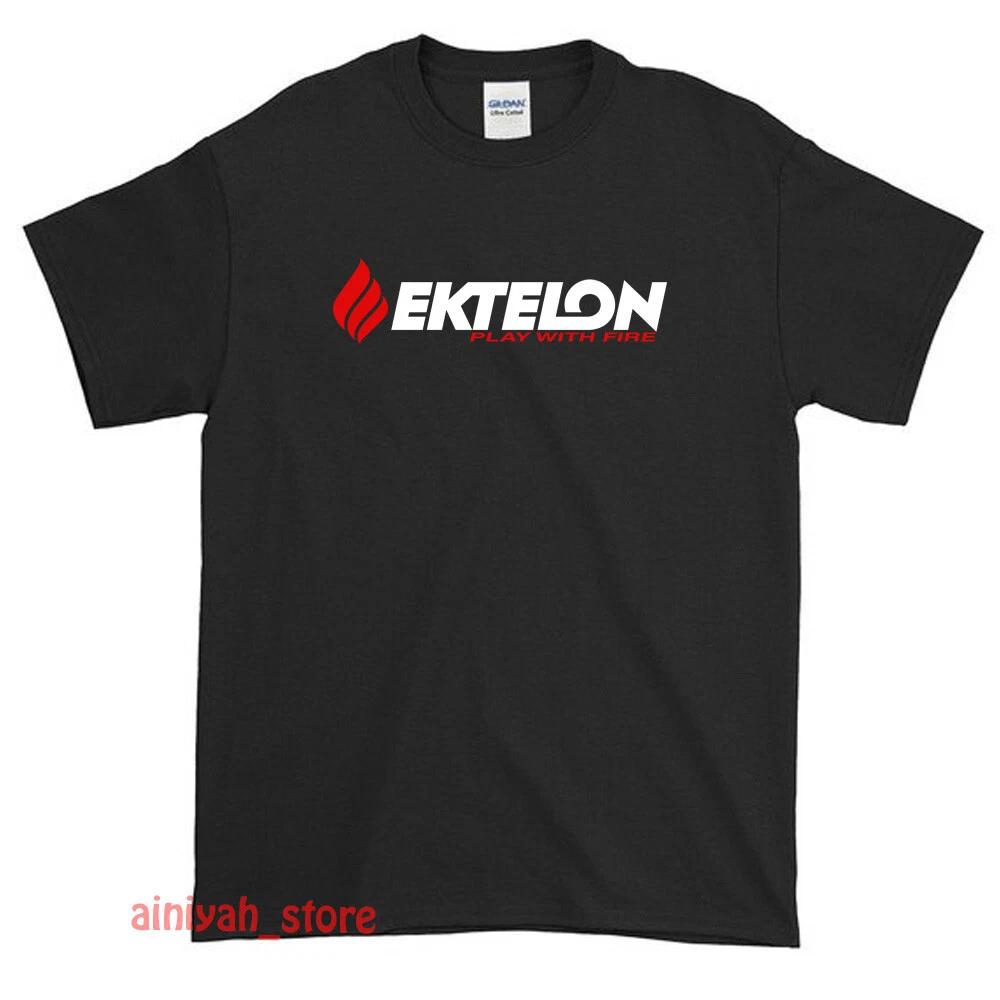 New EKTELON Logo Men's Funny T shirt USA Size S-XXL