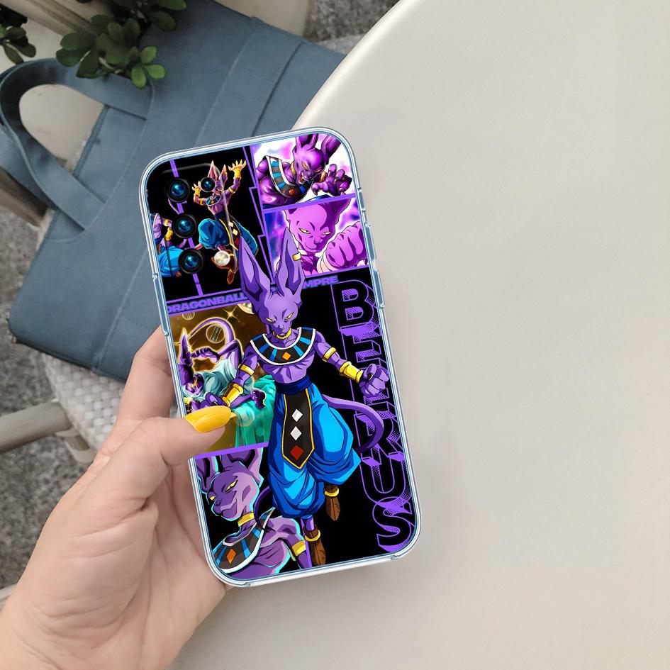 PP30 Dragon Ball Goku Soft Shell Transparent Phone Case for Motorola Moto G7 G8 G9 G84 G85 G73 G24 G15 Z2 Play Power Plus