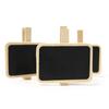 50Pcs Small Chalkboard Signs with Clips Small Wood Blackboard with Pegs for Wedding Birthday Place Card Name Card