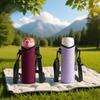 2pcs Plaid Texture Sport Water Bottle Cover Waterproof Water Bottle Case Outdoor