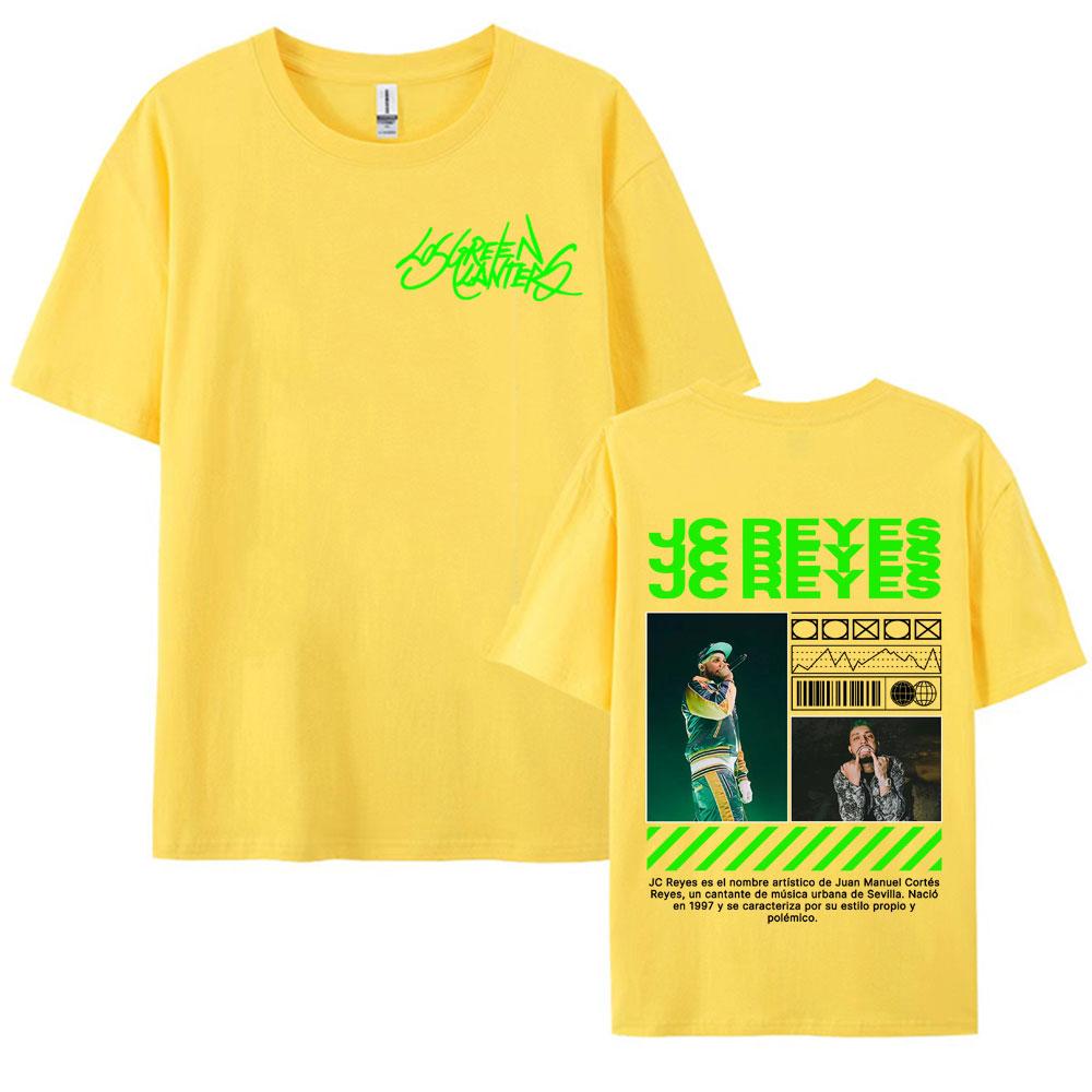 Rapper Jc Reyes Album 2025 Tour Graphic T Shirt Mens Harajuku Fashion Vintage Hip Hop Tshirts Casual Hipster Oversized Tshirt