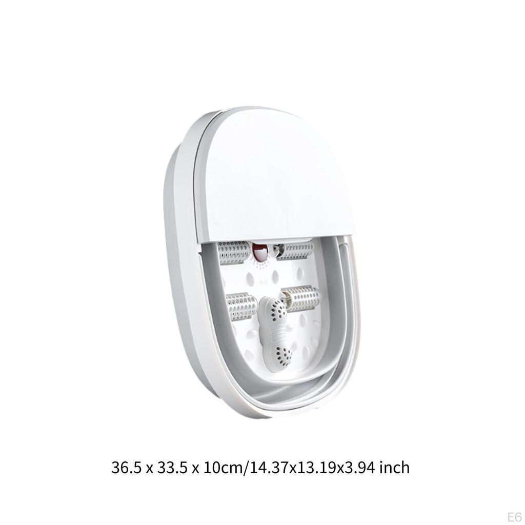 Складной массажер для ног СПА с контролем температуры, ванна для замачивания, переносные ролики для замачивания