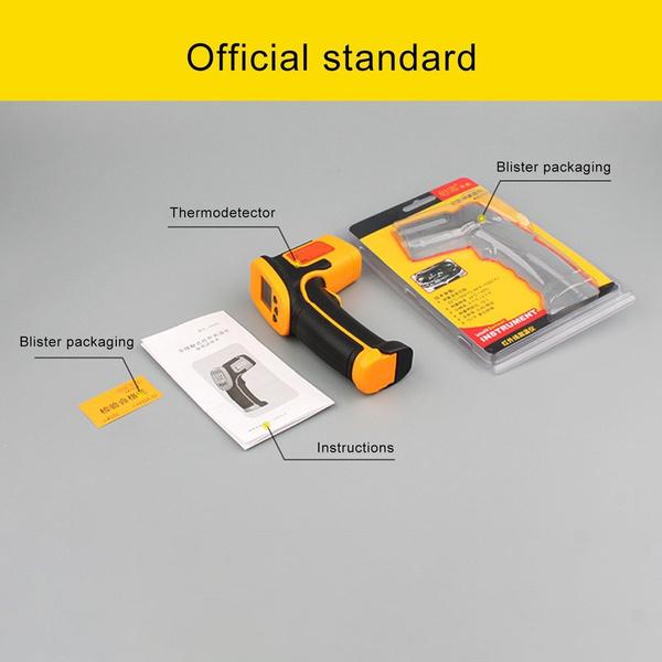 AR320 Infrared Thermometer Low Power Consumption LCD Backlight Display High Precision Temperature Measurement Air Conditioning Thermometer