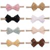 Newborn Gifts Bow Bowknot Nylon Lace Soft Elastic Hairbands Hair Band Bow Headbands Baby Headband