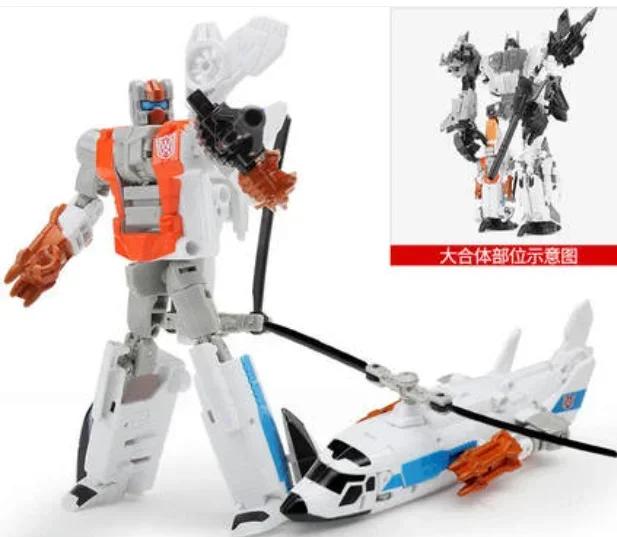 HZX Cool G1 Superion Робот-Самолет IDW 5-в-1 Devastator Bruticus Фигурка Действия Игрушки Комбайнер Трансформация Деформация Подарок