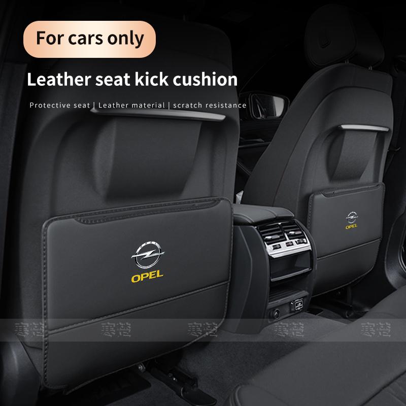 ulbn3 For Opel OPCline ASTRA CORSA INSIGNIA MOKKA VECTRA ZAFIRA GTC Tigra Car Seat Back Protection Anti-Kick Pad Rear Seat Storage Bag