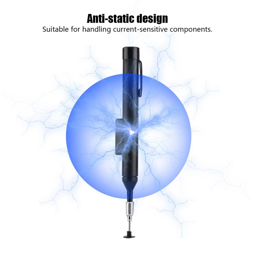 8918ESD Мини-ручка с вакуумным присосом IC Sucker Pick Up Всасывающие насадки Инструменты Ручка с вакуумным присосом