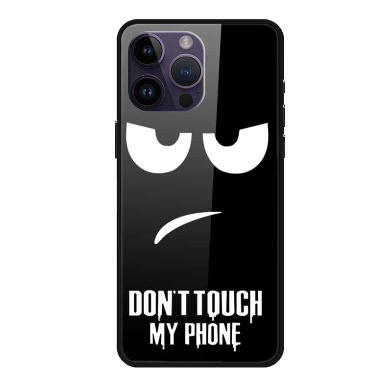 Стеклянная задняя крышка для чехла телефона iphone 16 Pro Max 16Pro Max Жесткий закаленный стеклянный чехол Для iphone 15 Pro Max Чехол Мягкий бампер из ТПУ