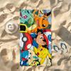 1 шт. Пляжное полотенце Pokemon, Быстросохнущее, Супервпитывающее, Многоцелевое использование для йоги, бассейна, спортзала, дома, путешествий, Отличный подарок