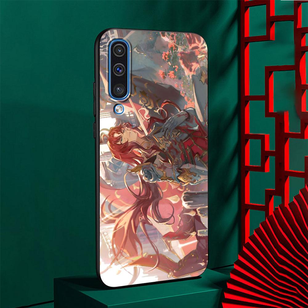 Чехол Argenti Honkai Star Rail для Samsung Galaxy A70 A70s A20e A02s A30s A50s A10 A20s A20 A30 A50 A03s TPU черный чехол для телефона