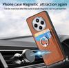 Phone Case For Xiaomi Redmi 14C 4G/14R 5G/Poco C75 4G Back Cover with Card Slots Ring Holder Kickstand