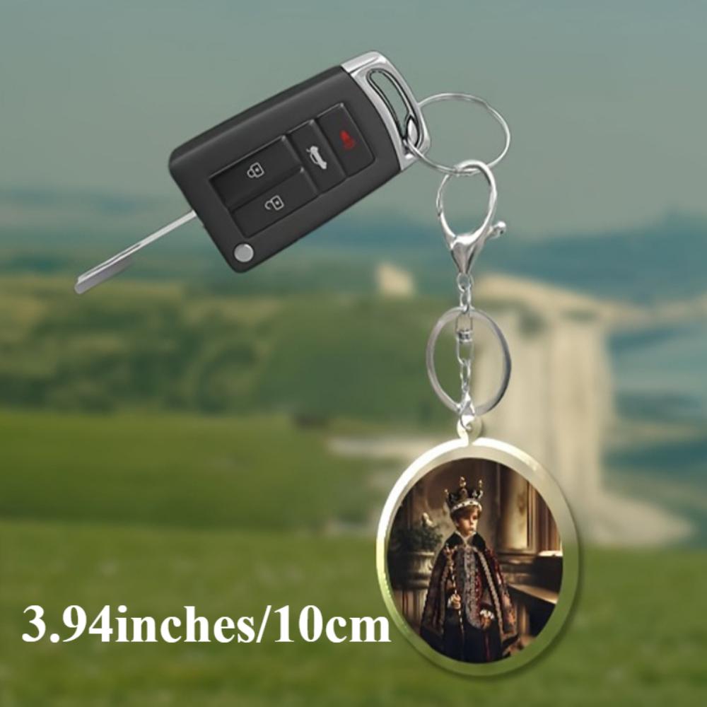 Customized Picture Women's Pendant, Acrylic Pendant,couple keychain,Easter Gift, Valentine's Day Gift,suitable for Couples, Anniversary Gift,