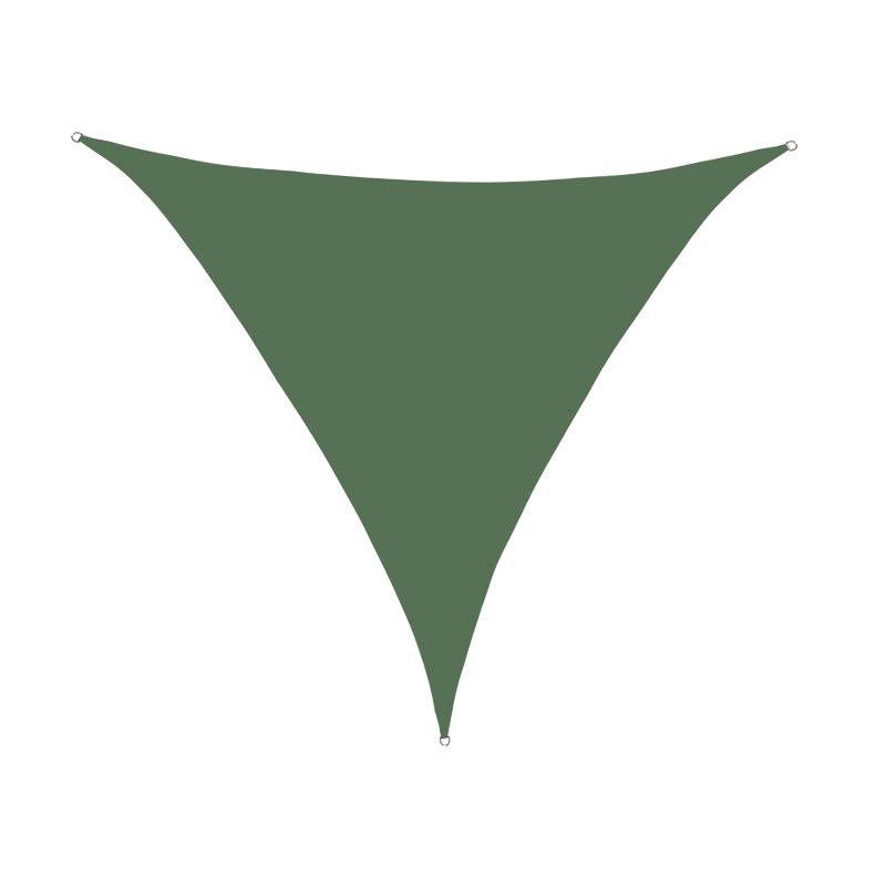 3x3x3 м водонепроницаемый устойчивый к УФ-излучению треугольный солнцезащитный парус для сада, бассейна или двора