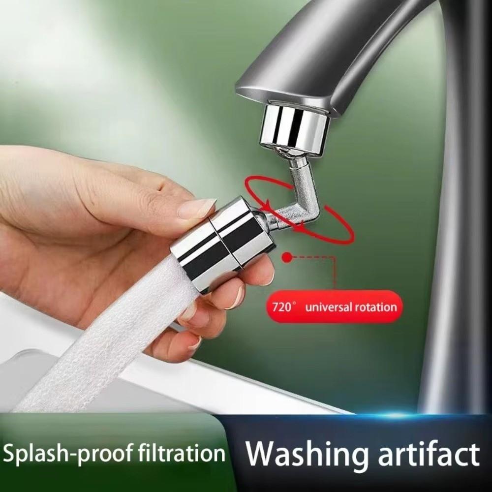Water Saving Faucet Spray Head Filter 720 Degree Swivel Water Filter Nozzle Bubbler Kitchen