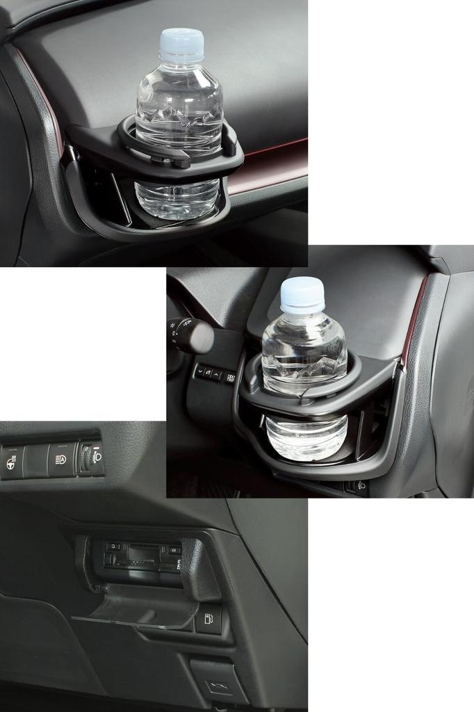 Tsuchiya Yac Products for the Prius Air Conditioner Drink Holder for Seat and Passenger Seat ETC Cover Vehicle-specific 60-series Driver's Built-in