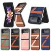 Модный гибридный цветной чехол для мобильного телефона для Samsung Galaxy Z Flip4 5g Flip 4 Zflip4 Складной кожаный чехол для Samsung Flip4