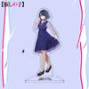 Anime Figure Oshi No Ko Acrylic Stand Model Plate Hoshino Ai Akuamarin Rubii Standing Sign Desk Display Ornament Props Fans