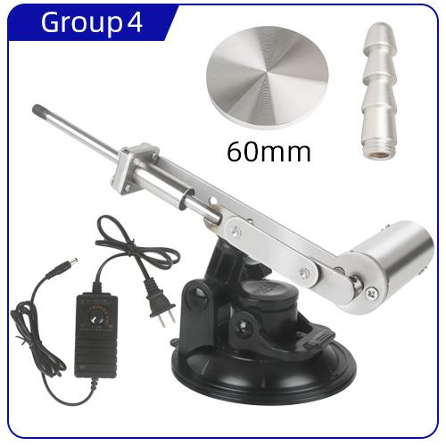 Телескопический линейный привод с ходом 45 мм, мини-двигатель возвратно-поступательного механизма, линейный привод, регулируемая мощность и скорость, EU/US