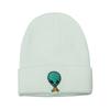 Autumn and Winter Men's and Women's Outdoor Warm Wool Hat Pullover Cold Hat Halloween Pumpkin Skull Embroidery Knitted Hat