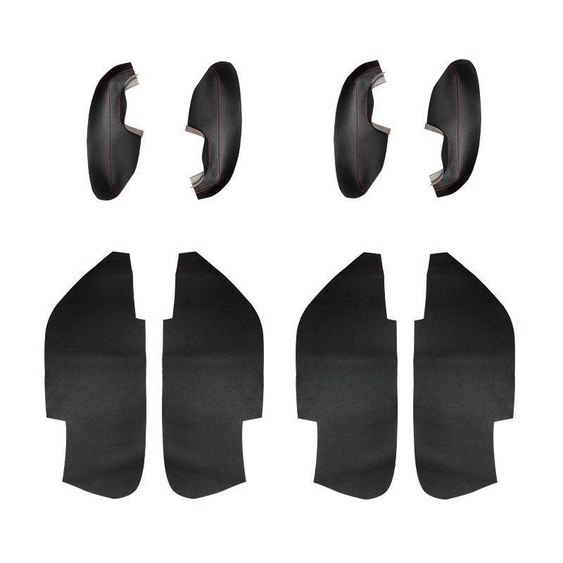 4 шт. Для Subaru Forester 2013 2014 2015 2016 2017 2018 Автомобиль Микрофибра Кожа Внутренняя Обшивка Панели Подлокотника Двери