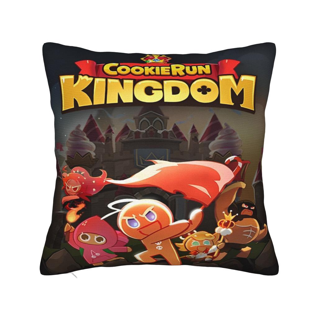 Cookie Run Kingdom Наволочка с принтом Чехол для подушки аниме мультфильм Подушки Новый стиль Домашний декор На молнии Разные размеры