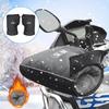 Winter Motorcycle Handlebar Muffs Hand Warmer Gloves Waterproof Windproof Thickened Thermal Motorbike Handle Bar Cover Gloves