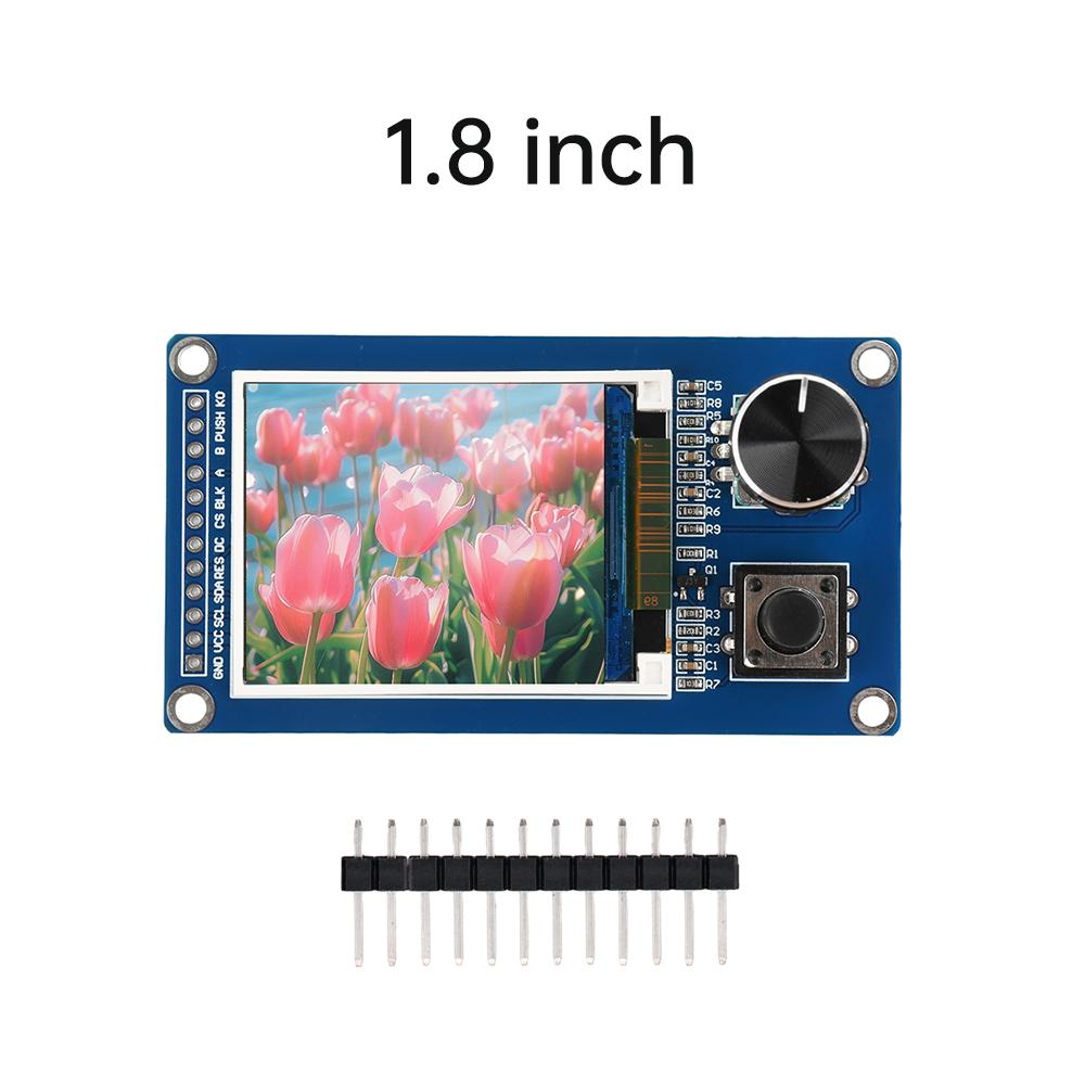 1.8-inch 2.4-inch TFT display screen with EC11 rotary encoder combination module SPI interface LCD display screen for arduino