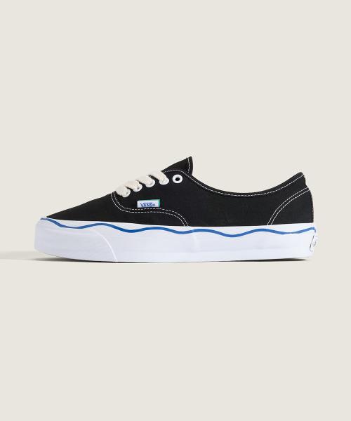 Vans Премиум Аутентичный 44 - (Сеул) черный:Белый VN000EAABPB1