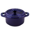 Staub Ceramic Mini Cocotte 10 см Круглая темно-синяя Мини-кокотница Круглая темно-синяя Жаропрочная духовка [Staub] 40510-786-0 [Товар]