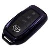 YOURS TPU Smart Key Case for Toyota Vehicles Key Cover Plated Style Crown Sport Noah Voxy Rankle 250 300 Sienta Custom Parts Accessories Dress Up M