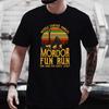 Middle Earth'S Annual Mordor Fun Run Print T Shirt Men Women Tshirts Summer Cotton Tops Tee Vintage Loose Street Hip Hop T-Shirt
