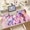 Kpop P-PLAVE Cartoon Mouse Pad Anti Slip Rubber Edge Locked Thickened Laptop Gaming Desk Mat