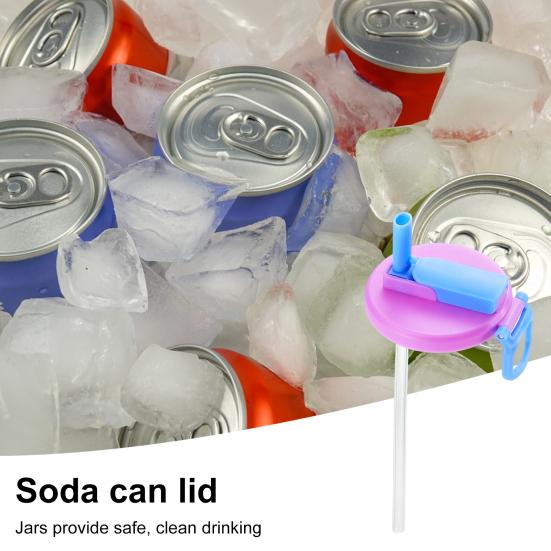 Крышка для банки из-под газировки 1/2/4 шт., многоразовая крышка для банки без содержания бисфенола А