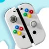 Soft D-pad Cross Button Colourful Thumb Stick Grip Cover Protector for Switch Oled NS Joy-con
