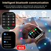 SACOSDING Airbag Smart Watch 2025 Новые часы для здоровья ЭКГ воздушный насос артериальное давление температура тела кислород в крови BT Call Smartwatch
