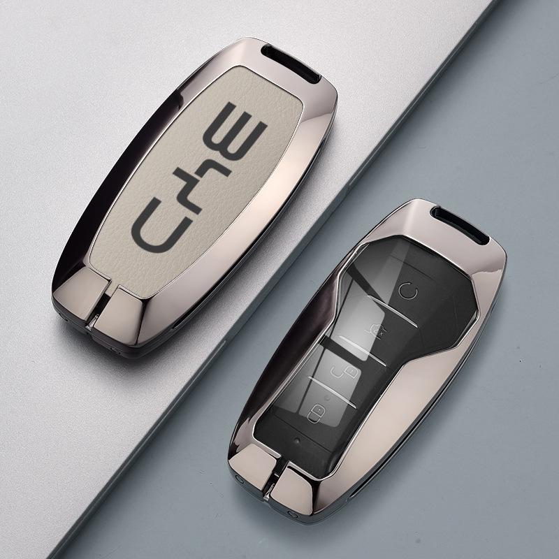 Чехол для автомобильного ключа BYD: Совместимо с Qin PLUS, Tang, Seagull, Seal, Dolphin, Song Plus, Han EV, Yuan и Frigate.