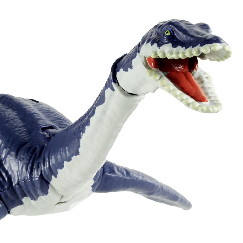 Фигурка Mattel Jurassic World Mini, плезиозавр, возраст 10 лет и GVG50 (МИР ЮРСКОГО ПЕРИОДА) [Общая длина 20 см] [4 вверх]